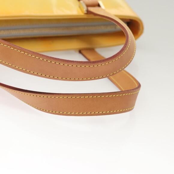 LOUIS VUITTON Monogram Vernis Houston Hand Bag Gris M91053 - Picture 7 of 13